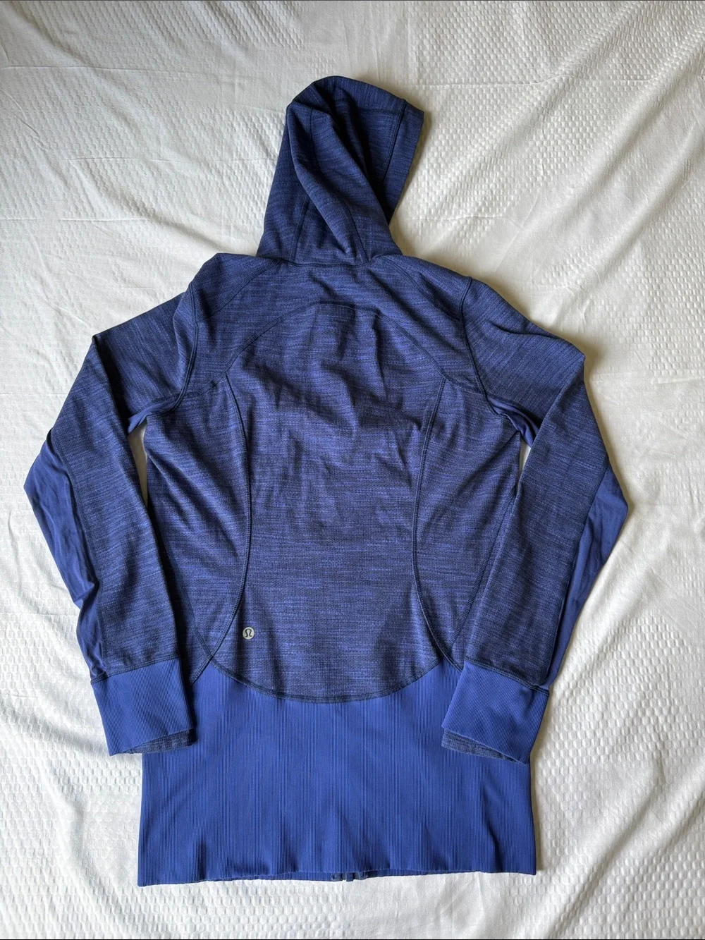 Lululemon Daily Practice Jacket Diamond Jacquard Space Dye Sapphire Blue Naval ✨